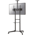 Стойка Neomounts Mobile Floor Stand incl. AV- and cam shelf (height adjustable: 128.5-145 cm)