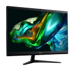 Настолен компютър - всичко в едно Acer Aspire C24-1800 23.8" FHD AiO, Intel Core i5-1334U (up to 4.60GHz, 12MB), 1*16GB DDR4, 1024GB SSD+ Free 2.5" slot, no DVD, Intel Iris Xe Graphics, HDMI out, 3xUSB 3.2/ 2.0, Type-C, RJ-45, WiFi AX & BT, 5MPCam+mic., K