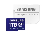 Памет Samsung 1TB micro SD Card PRO Plus with Adapter, UHS-I, Read 180MB/s - Write 130MB/s