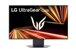 Монитор LG 32GX850A-B, 31.5", UltraGear OLED, 0.03ms, AG, UHD 4K (3840x2160), Dual-Mode (4K 165Hz FHD 330Hz), HDR 10, DCI-P3 99%, 1500000:1, 275cd/m2, DCI-P3 98.5%, USB, AMD Free-sync, NVIDIA G-Sync, VRR, HDMI, DisplayPort,  LG Switch, Height, Tilt, Pivot