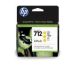 Консуматив HP 712 Yellow Ink Cartridge 3-Pack