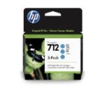 Консуматив HP 712 Cyan Ink Cartridge 3-Pack
