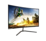 Монитор Aopen powered by Acer 27HC5RZ1bmiipx, 27" Curved 1500R, VA, 1ms TVR, ZeroFrame, 280Hz FreeSync, sRGB 99%, Flicker-less, 1000:1 ACM, 2xHDMI, 1xDP, Tilt, Vesa, BluelightShield, Speakers 2Wx2,Audio out, Black