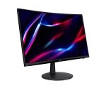 Монитор Acer Nitro ED240QS3bmiipx, 23.6" Curved 1500R, VA, Anti-Glare, FHD 1920x1080, ZeroFrame, FreeSync Premium, 180Hz, 1ms, 100M:1, 250 cd/m2, 1xDP, 2xHDMI, HDR ready, Speakers 2Wx2, Audio in/out, VESA, Tilt, Acer Display Widget, Black