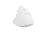 Мишка Natec Vertical Mouse Crake 2 Wireless, 2400DPI Bluetooth 5.2 + 2.4 GHz White