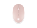 Мишка Natec Mouse Harrier 2, 1600 DPI Bluetooth 5.1 White-Pink