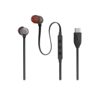 Слушалки JBL T310C BLK USB-C In-ear headphones