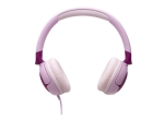 Слушалки JBL JR320 Wired on-ear kids headphones, Purple