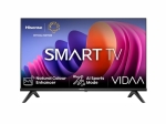 Телевизор Hisense 32" A4N, HD 1366x768,3000:1, DLED, HLG, DTS Virtual X, Smart TV, WiFi, WiFi Direct, BT, VIDAA U7,Anyview Cast, 2xHDMI, 2xUSB, LAN, CI+, DVB-T2/C/S2, Black
