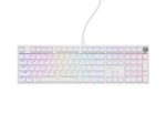 Клавиатура Genesis Mechanical Gaming Keyboard Thor 404 White RGB Backlight Gateron Peach Silent, US Layout