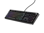 Клавиатура Genesis Mechanical Gaming Keyboard Thor 404 Black RGB Backlight Gateron Yellow Pro, US Layout