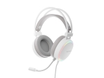 Слушалки Genesis Headset Neon 613 G2 With Microphone RGB Illumination White