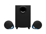 Аудио система Logitech G560 Lightsync PC Gaming Speakers, 240W Peak (120W RMS), USB, 3.5mm, Bluetooth 4.1, Headphone Jack, Subwoofer, Black