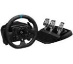 Волан Logitech G923 Racing Wheel And Pedals, Xbox One, PC, 900° Rotation, Trueforce Next-Gen Force Feedback, Dual Clutch (In Supported Games), Aluminium, Steel, Leather