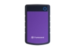 Твърд диск Transcend 2TB, 2.5" Portable HDD, StoreJet H3, Purple, Anti-shock