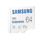 Памет Samsung 64 GB micro SD PRO Endurance, Adapter, Class10, Waterproof, Magnet-proof, Temperature-proof, X-ray-proof, Read 100 MB/s - Write 30 MB/s