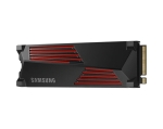Твърд диск Samsung SSD 990 PRO 1TB Heatsink PCIe 4.0 NVMe 2.0 M.2 V-NAND 3-bit MLC, 256-bit Encryption, Read 7450 MB/s Write 6900 MB/s