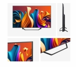 Телевизор Hisense 50" A7NQ, 4K Ultra HD 3840x2160, Quantum Dot, Light Sensor,HDR 10+, HLG, Dolby Vision, Dolby Atmos, Smart TV, WiFi 5GHz, WiFi Direct, BT, Anyview Cast, 3xHDMI, 2xUSB, LAN, CI+, DVB-T2/C/S2, Dark Grey