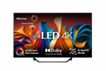 Телевизор Hisense 55" A7NQ, 4K Ultra HD 3840x2160, QLED, FALD, Quantum Dot, HDR 10+, HLG, Dolby Vision, Dolby Atmos, Smart TV, Light sensor, WiFi 5GHz, WiFi Direct, BT, Anyview Cast, 3xHDMI, 2xUSB, LAN, CI+, DVB-T2/C/S2, Black