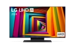 Телевизор LG 43UR91003LA, 43" 4K UltraHD TV 4K (3840 x 2160), DVB-T2/C/S2, webOS 23 Smart TV, ThinQ AI, a5 AI Processor 4K, WiFi, HDR10 pro, HLG, ALLM/HGiG, 4K Upscaling, AI Sound Pro, Voice Controll, Local Dimming, AirPlay, HDMI eARC, Quick Card, CI, LAN