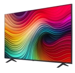 Телевизор LG 50NANO81T3A, 50" 4K HDR Smart Nano Cell TV, 3840x2160, DVB-T2/C/S2, AI Alpha 5 Gen7, HDR 10 PRO, webOS 24, ThinQ AI, WiFi, Clear Voice, AI Upscaling, Bluetooth, Hdmi, CI, LAN, AirPlay2, SPDIF, 2 Pole stand, Titan
