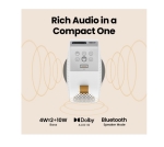 Мултимедиен проектор BenQ GV50, DLP, LASER, 1080p (1920x1080), 100K:1, 500 ANSI Lumens, 1.2X, Google TV, Auto Keystone, HDMI, USB-C with DP/PD, USB-A, BT 5.0, Wi-Fi, Speakers 5.1 2x 4W + 10W Woofer, Light Source Life ECO 30,000hrs, 2.1kg, White