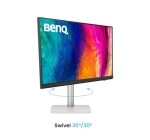 Монитор BenQ PD3226G 32” 4K 144Hz, IPS, 1ms, Designer Monitor, AQCOLOR, AMD FreeSync Premium, Pantone, Calman, Display ColorTalk, Daisy Chain, KVM, Thunderbolt 4, CAD/CAM Mode, DualView, 400nits, 1200:1, DP.HDMI, TB4 90W PD, Height Adj. 150mm, 7kg. WHITE-