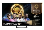 Телевизор Hisense 65"U7Q, 4K Ultra HD 3840x2160, ULED, FALD, Quantum Dot, 144Hz, IPS, HDR 10+, HLG, Dolby Vision IQ, Dolby Atmos, Smart TV, WiFi 5GHz, WiFi Direct, BT, Anyview Cast,light sensor, 4xHDMI, 2xUSB, LAN, CI+, DVB-T2/C/S2, Black