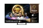 Телевизор Hisense 50" U7Q, 4K Ultra HD 3840x2160, ULED, FALD, Quantum Dot, 144Hz, IPS, HDR 10+, HLG, Dolby Vision IQ, Dolby Atmos, Smart TV, WiFi 5GHz, WiFi Direct, BT, Anyview Cast, 4xHDMI, 2xUSB, LAN, CI+, DVB-T2/C/S2, Black