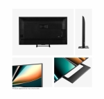 Телевизор Hisense 55" U7Q, 4K Ultra HD 3840x2160, ULED, FALD, Quantum Dot, 144Hz, IPS, HDR 10+, HLG, Dolby Vision IQ, Dolby Atmos, Smart TV, WiFi 5GHz, WiFi Direct, BT, Anyview Cast, 4xHDMI, 2xUSB, LAN, CI+, DVB-T2/C/S2, Black
