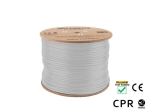 Кабел Lanberg LAN cable CAT.6a uftp 305m solid cu lszh grey cpr + fluke passed