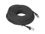 Кабел Lanberg patch cord CAT.6 20m, black