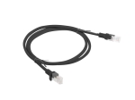 Кабел Lanberg patch cord CAT.6 1m, black