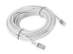 Кабел Lanberg patch cord CAT.5E 10m, grey