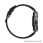 Часовник Huawei Watch GT5 Vili-B19F, 1.43", Amoled 466x466 PPI 326, BT5.2 BLE/BR/EDR, 5ATM, 524mAh, Screenshot sharing, support message input, message notifications, Battery life up to 14 days, Compatible with iOS and Android devices, Black Fluoroelastome