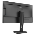 Монитор AOC 24P1, 23.8" Wide IPS LED, 5 ms, 1000:1, 50M:1 DCR, 250 cd/m2, FHD 1920x1080@60Hz, FlickerFree, Low Blue Light, Tilt, Height Adjust, Pivot, Swivel, USB, D-Sub, DVI, HDMI, DP, Headphone Out, 2Wx2, Black
