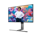 Монитор AOC U27U3CV, 27" Nano IPS WLED, 3840x2160@60Hz, 4ms GtG, 400cd m/2, 1300:1, 50M:1 DCR, Adaptive Sync, FlickerFree, Low Blue Light, 3Wx2, Tilt, Height Adjust, Pivot, Swivel, 2xHDMI, DP, USB hub