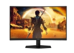 Монитор AOC C27G42E, 27" Curved 1500R, VA, WLED, 1920x1080@180Hz, 1ms GtG, 0.5ms MPRT, 300cd m/2, 3000:1, 80M:1 DCR, Adaptive Sync, FlickerFree, Low Blue Light, 2Wx2, Tilt, 2xHDMI, DP