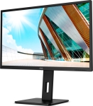 Монитор AOC Q32P2, 31.5" IPS WLED, 2560x1440@75Hz, 4ms GTG, 250cd/m2, 1000:1, 50M:1 DCR, Adaptive Sync, FlickerFree, Low Blue Light, 3Wx2, Tilt, Height Adjust, Pivot, Swivel, 2xHDMI, DP, USB hub