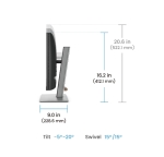 Монитор BenQ RD240Q, 24.1", 2560x1600 WQXGA, Programming Monitor, 16:10, 1.07 billions col., HDR10, 1000:1, 20M:1 DCR, 300 cd/m2, HDMI 2.0, DP 1.4, USB-C (90W), Flicker-free, B.I. Gen2, Low Blue Light+, Night Hours Prot., Sp.2W, Height Adj.,Tilt,Swiv, Piv