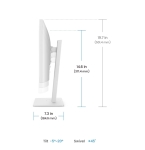 Монитор BenQ GW2486TC 24" IPS, FHD, 100Hz, 1920x1080, USB-C 65W, DP1.2x1, HDMI1.4x1, DP out, Speaker 2Wx2, Height Adjustable Stand, coding mode