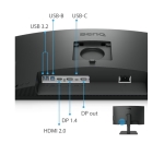 Монитор BenQ PD2506Q  25" IPS, 2560x1440 WQHD, 95% P3, DisplayHDR 400, Uniformity, KVM, MST Daisy Chain, USB-C 65W Power Delivery, HDMI, DP, HAS, eye-care, Factory Calibration, Calman Certification, Panetone Validation, 4-side edge to edge, USB Hub, eye-c