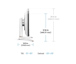 Монитор BenQ MOBIUZ EX271U, 27", 4K UHD, IPS, 1ms GtG, 165Hz, 120Hz for Console with eARC, Color Shuttle, FreeSync Premium, B.I.+ Gen2, HDRi and HDR400, Quickit, 1200:1, 95% P3, 400 nits, USB-C (DP alt. PD 65W),USB Hub, HDMI 2.1, DP, Height Adj. 100mm, Wh