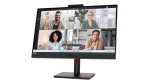 Монитор Lenovo ThinkVision T27hv-30 27" IPS, WLED, 16:9, 2560x1440, 4ms, 1000:1, 75Hz, 5MP IR&RGB camera, 5Wx2 Speakers, USB-C, HDMI, DP, RJ45, Tilt, Swivel, Pivot, Height Adjust Stand