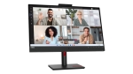 Монитор Lenovo ThinkVision T27hv-30 27" IPS, WLED, 16:9, 2560x1440, 4ms, 1000:1, 75Hz, 5MP IR&RGB camera, 5Wx2 Speakers, USB-C, HDMI, DP, RJ45, Tilt, Swivel, Pivot, Height Adjust Stand