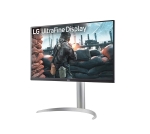 Монитор LG 27UP650P-W, 27" UHD 4K IPS AG, DCI-P3 95%, Cinema Screen, 5ms, 1200:1, Mega DFC, 400 cd/m2, 3840x2160, AMD FreeSync, HDR 10, VESA Display HDR 400, HDMI, DisplayPort, FreeSync, Headphone out, Height Adjustable,Pivot Tilt, Reader Mode, Black