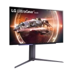 Монитор LG 27GS95QE-B,  26.5", UltraGear OLED 0.03ms (GtG), AG, QHD (2560x1440), 240Hz, HDR400,  275 cd/m2, 1 500 000:1, 1000cd/m2, DCI-P3 98.5%, USB3.0 (1up/2down), VRR, AMD Free-sync, NVIDIA G-Sync, HDMI, DP, Height Adjustable, Pivot, Tilt, Swive, Headp
