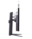 Монитор LG 27GR93U-B, 27", UltraGear IPS 1ms, AG, UHD 4K (3840x2160), 144Hz, HDR 400, 1000:1, 400cd/m2, DCI-P3 95%, USB3.0 (1up/2down), VRR, AMD Free-sync, NVIDIA G-Sync, HDMI, DisplayPort, Height Adjustable, Pivot, Tilt, Headphone Out, Black