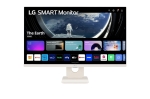 Монитор LG 27SR50F-W, 27" IPS Smart webOS23, Anti-Glare, 5ms, 1000:1, 250cd/m, FHD 1920x1080, HDR 10, HDMI, USB, Wi-Fi B/in, Reader Mode, Speakers 5W x 2, Tilt, White