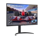 Монитор LG 32UR550K-B, 31.5" UltraFine 4K (3840x2160) VA, DCI-P3 90%, 4ms, 250 cd/m2, 3000:1, HDR10, USB Type-C, HDMI, DisplayPort, Dynamic Action Sync, Reader mode, Speaker 5W x 2, Height, Swivel, Tilt, Speaker, LG Switch, Black